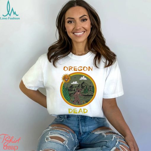 Grateful Dead beeer Oregon Dead logo shirt