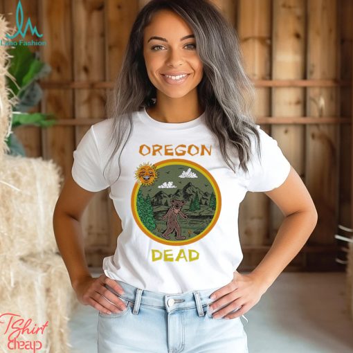 Grateful Dead beeer Oregon Dead logo shirt