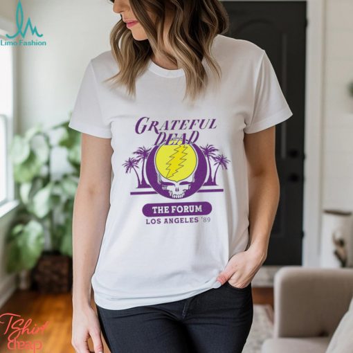 Grateful Dead skull The Forum Los Angeles ’89 logo shirt