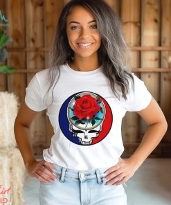 Grateful Dead skull with Rose 2023 logo shirt - Limotees