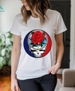 Grateful Dead skull with Rose 2023 logo shirt