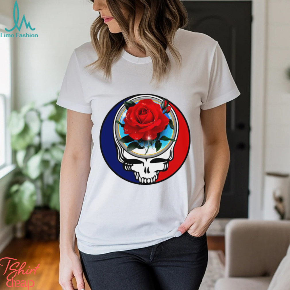 Official Grateful Dead Skeleton Rose T-shirt,Sweater, Hoodie, And