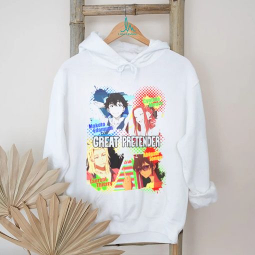 Great Pretender Colored Graphic Anime shirt