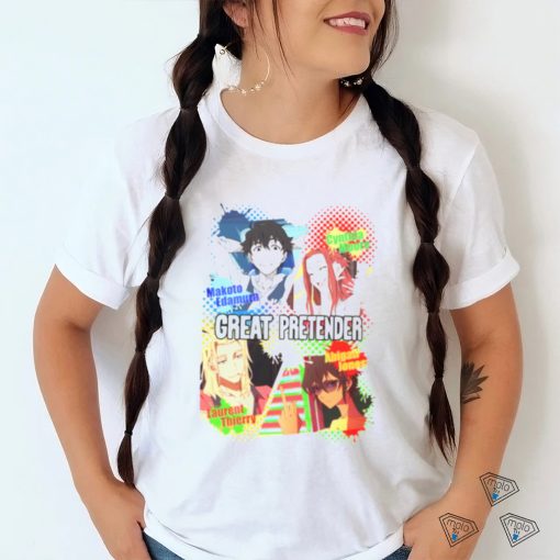 Great Pretender Colored Graphic Anime shirt