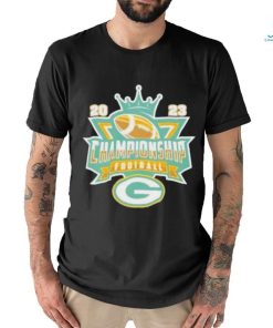 Green Bay Packers Football Nfl 2023 Championship Crown Logo shirt