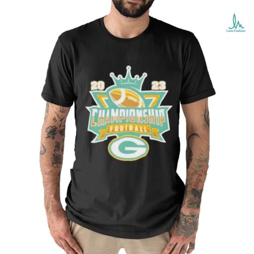 Green Bay Packers Football Nfl 2023 Championship Crown Logo shirt
