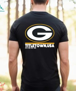 Green Bay packers titletown USA logo shirt