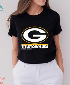 Green Bay packers titletown USA logo shirt