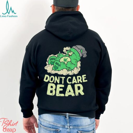 Green bear Don’t care bear shirt