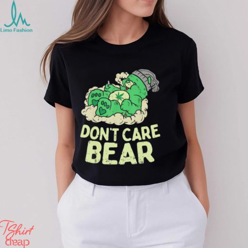 Green bear Don’t care bear shirt