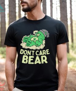 Green bear Don’t care bear shirt