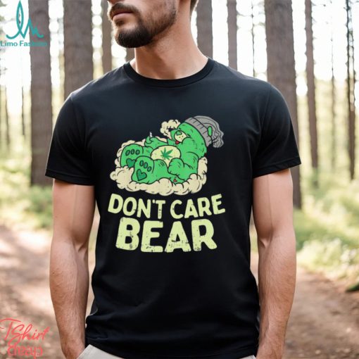 Green bear Don’t care bear shirt