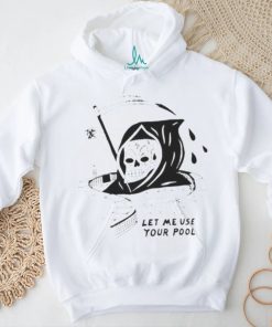 Grim reaper let me use your pool shirt
