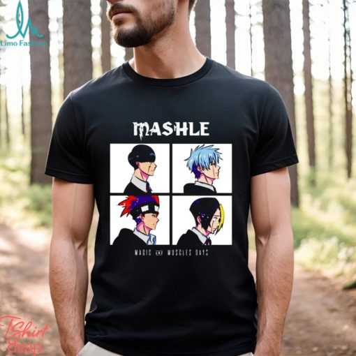 Grunge Style Mashle Magic And Muscles Anime shirt