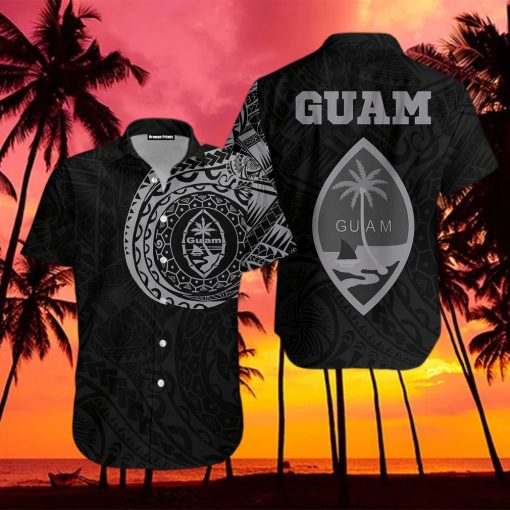 Guam In My Heart Hawaiian Shirt