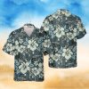 Goth Skull Leaves Skull Shirts For Men Skull Tropical Hawaiian Shirt