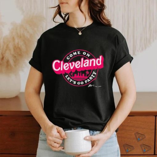 Gv art and design store come on Cleveland let’s go party shirt