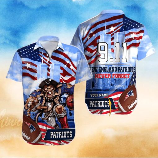 HOT FASHION NFL New England Patriots Vikings Hawaiian Shirt