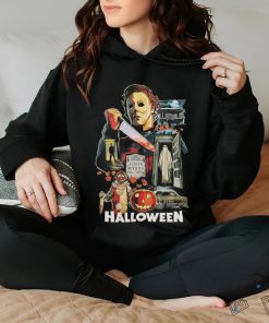 Halloween Horror Nights 2022 Michael Myers Clown Mask Halloween 1978 Movie T Shirts
