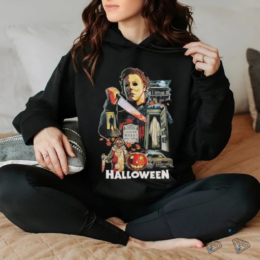 Halloween Horror Nights 2022 Michael Myers Clown Mask Halloween 1978 Movie T Shirts