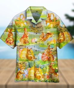 Happy Bunny Egg Easter Day Hawaiian Shirt