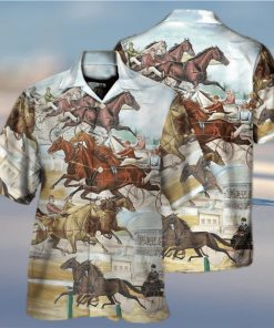 Harness Racing Horse Racing The Best Seat Hawaiian Shirt