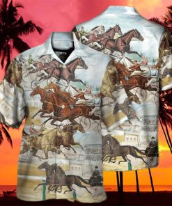 Harness Racing Horse Racing The Best Seat Hawaiian Shirt