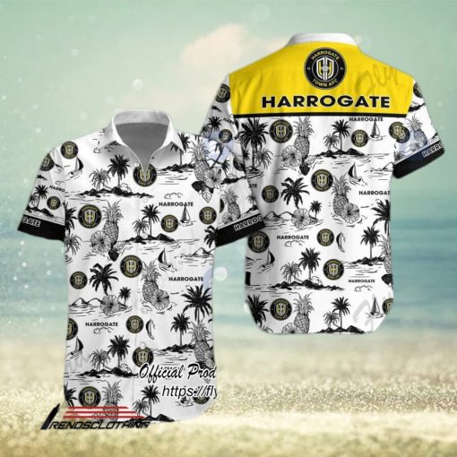 Harrogate Town AFC Version 2 Hawaiian Shirt