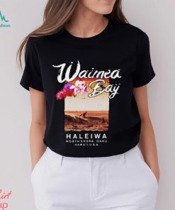 Hawaii Waimea Bay North Shore Surfing Vintage shirt