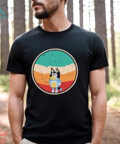 Heeler Bluey Dad Dog Vintage Sunset T shirt, hoodie, sweater, long sleeve and tank top Heeler Bluey Dad Dog Vintage Sunset T shirt