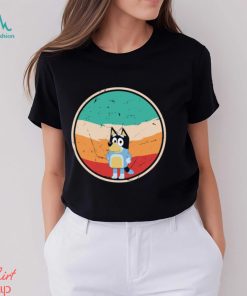 Heeler Bluey Dad Dog Vintage Sunset T shirt, hoodie, sweater, long sleeve and tank top Heeler Bluey Dad Dog Vintage Sunset T shirt