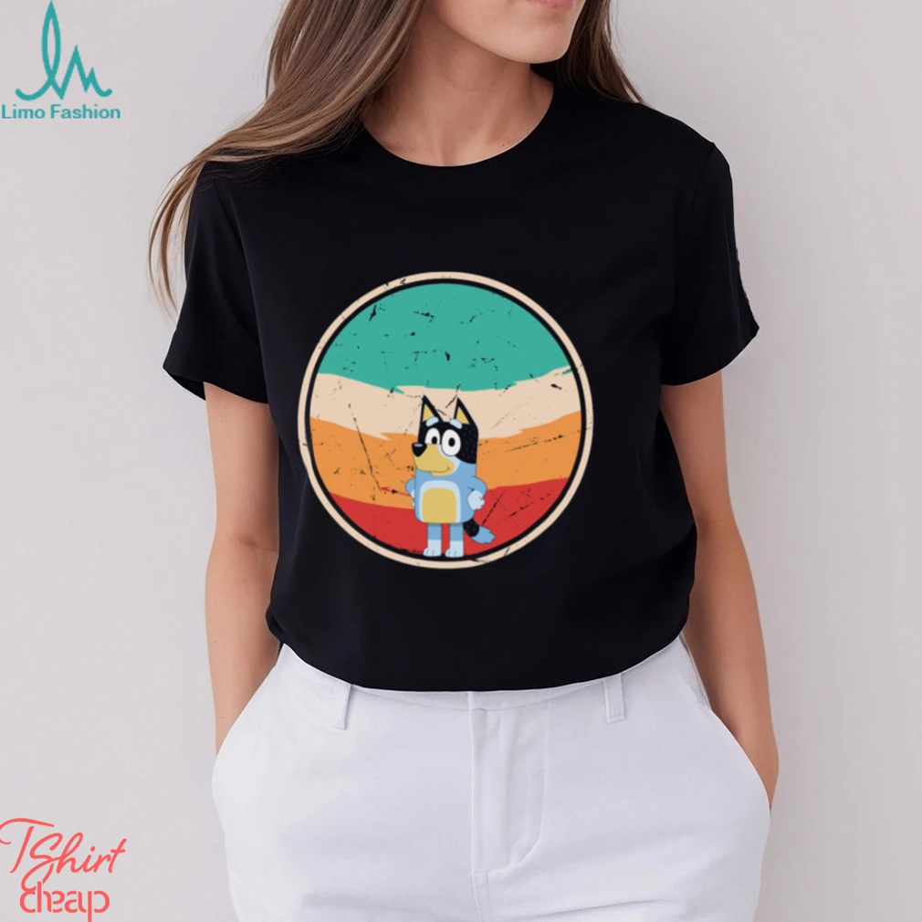 Heeler Bluey Dad Dog Vintage Sunset T shirt Heeler Bluey Dad Dog Vintage Sunset T shirt