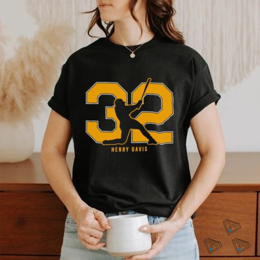 Henry Davis Pittsburgh Pirates number 32 2023 shirt