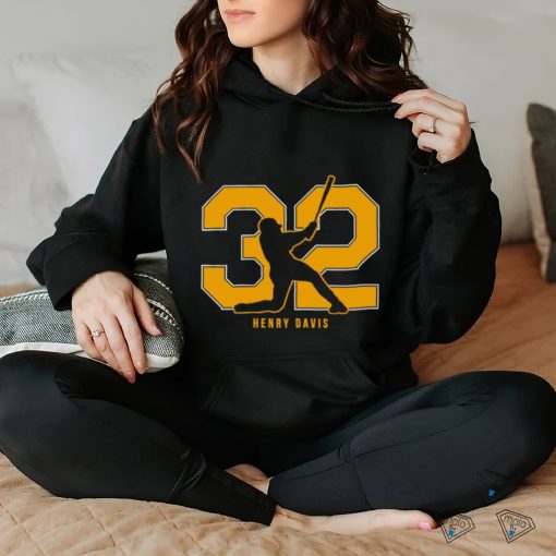 Henry Davis Davis 32 Pittsburgh Pirates Shirt, hoodie, sweater