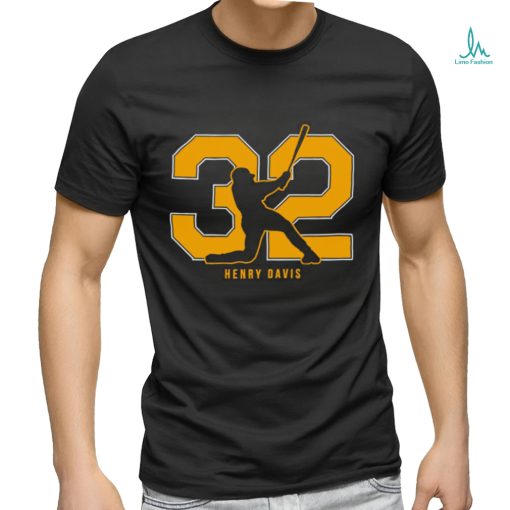 Henry Davis Pittsburgh Pirates number 32 2023 shirt