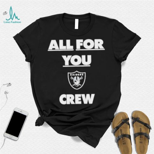 Henry Ruggs Las Vegas Raiders Wearing All For You Crew Shirt