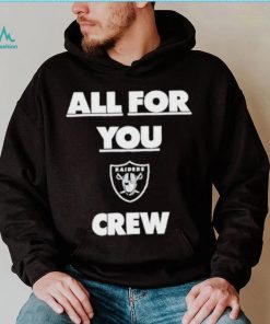 Henry Ruggs Las Vegas Raiders Wearing All For You Crew Shirt