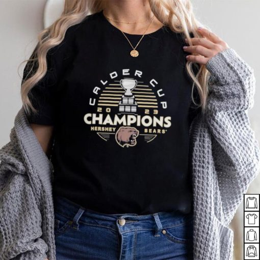 Hershey Bears 2023 Calder Cup Champions Dark Chocolate Adult T Shirt