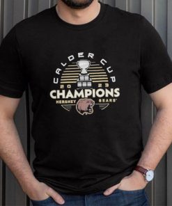 Hershey Bears 2023 Calder Cup Champions Dark Chocolate Adult T Shirt