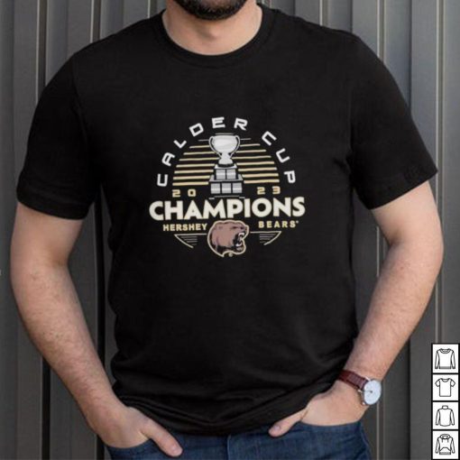 Hershey Bears 2023 Calder Cup Champions Dark Chocolate Adult T Shirt