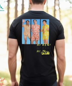 Hi Ken Barbie the movie photo design t shirt