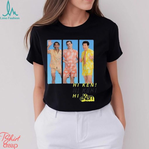 Hi Ken Barbie the movie photo design t shirt