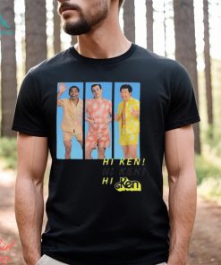 Hi Ken Barbie the movie photo design t shirt