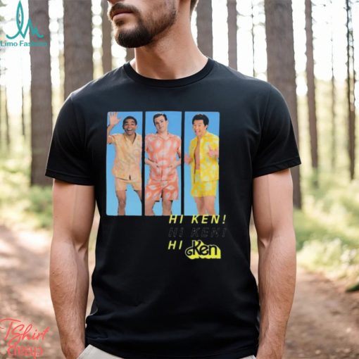 Hi Ken Barbie the movie photo design t shirt