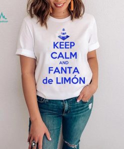 Hilaria baldwin wearing keep calm and fanta de limon shirt