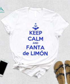 Hilaria baldwin wearing keep calm and fanta de limon shirt