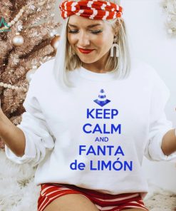 Hilaria baldwin wearing keep calm and fanta de limon shirt