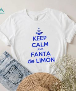 Hilaria baldwin wearing keep calm and fanta de limon shirt