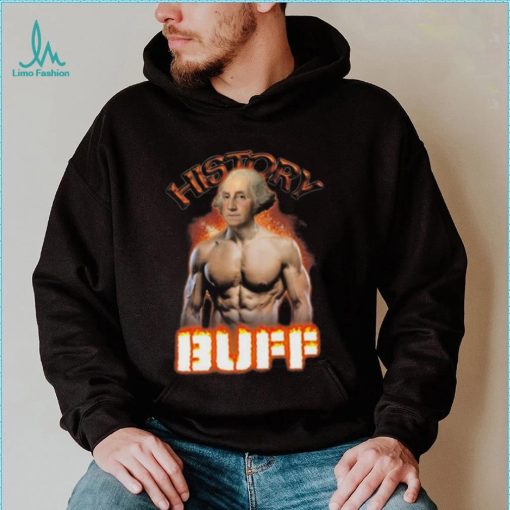History buff George Washington photo design t shirt
