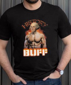 History buff George Washington photo design t shirt